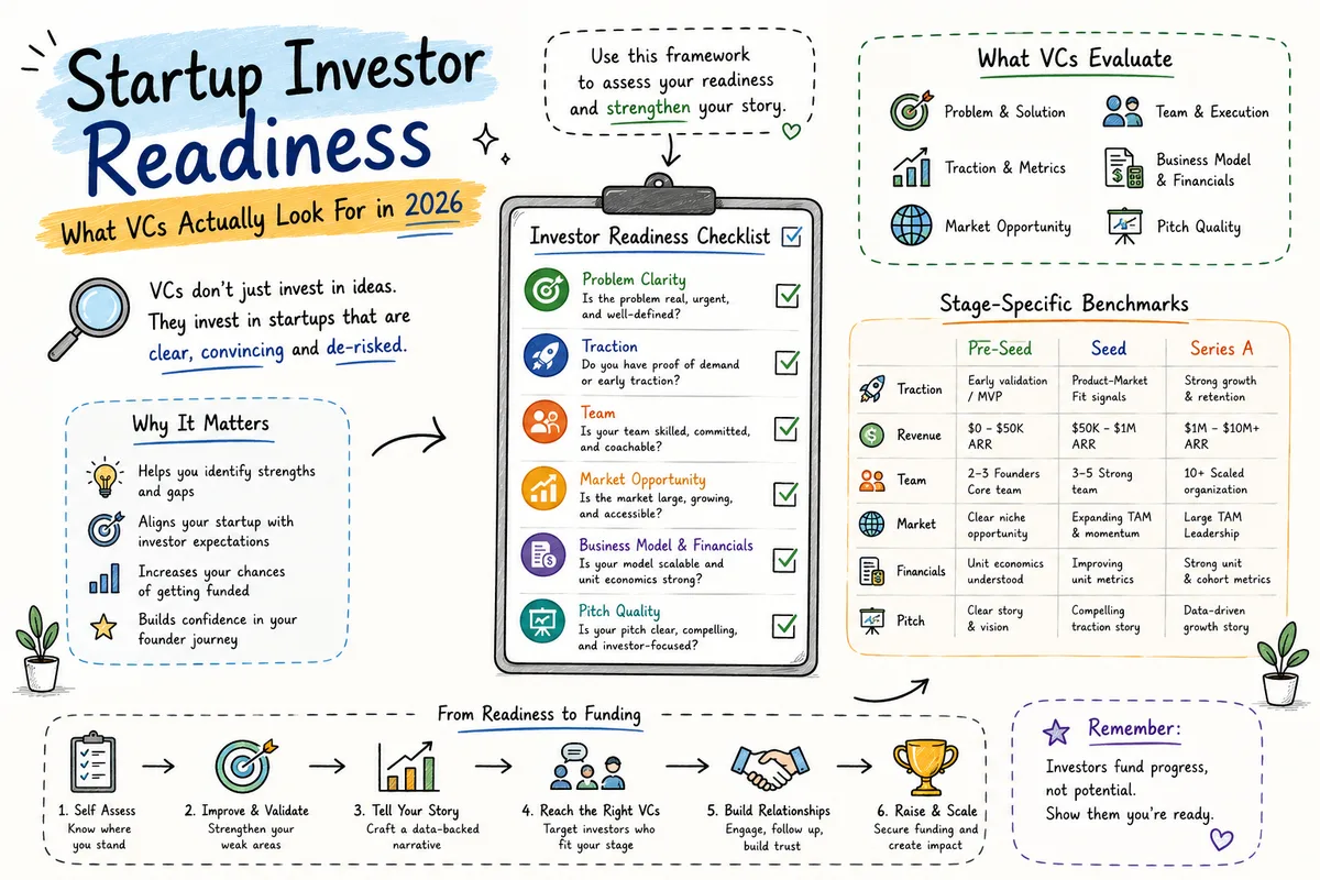Startup Investor Readiness: What VCs Actually Look For in 2026