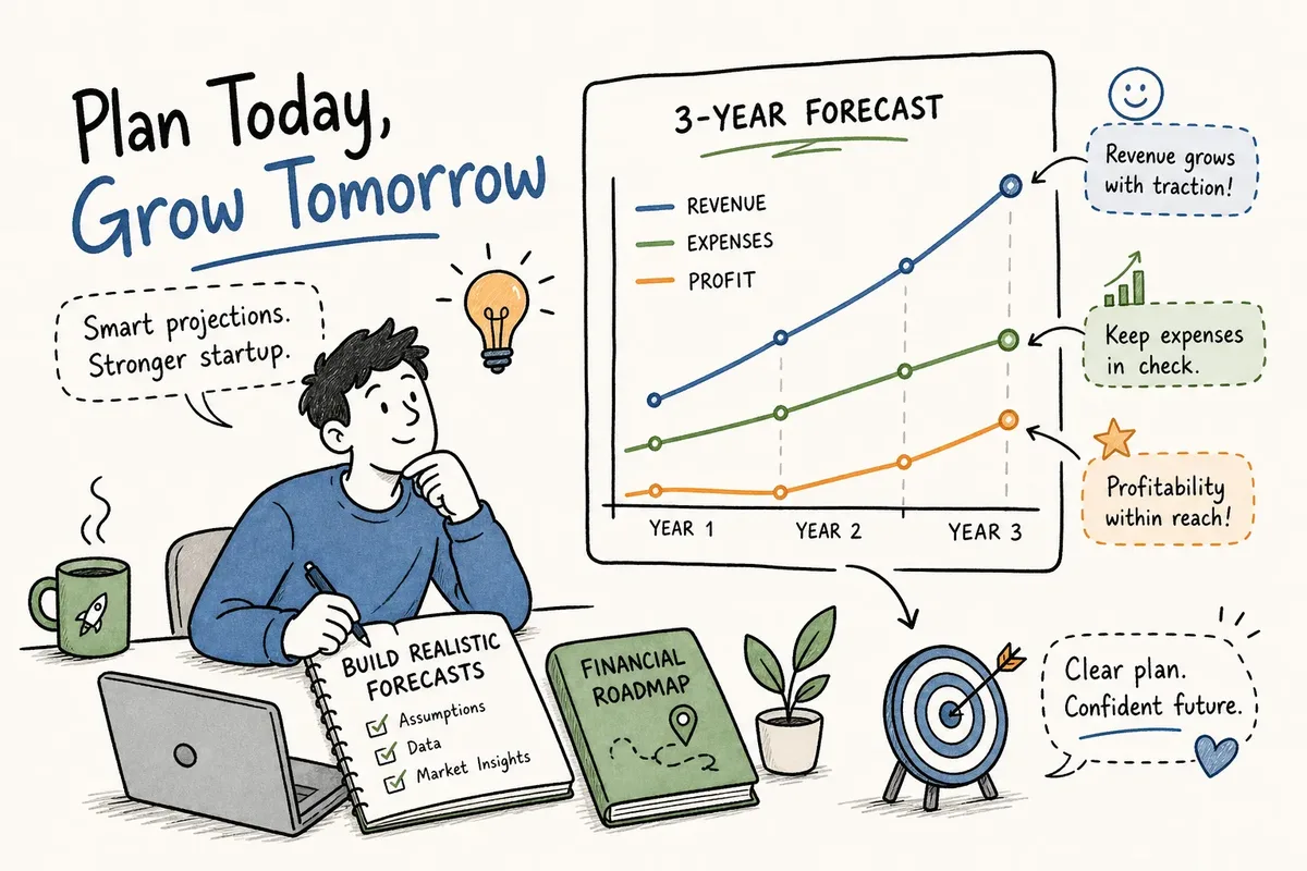 Startup Financial Projections: How to Build Realistic Forecasts
