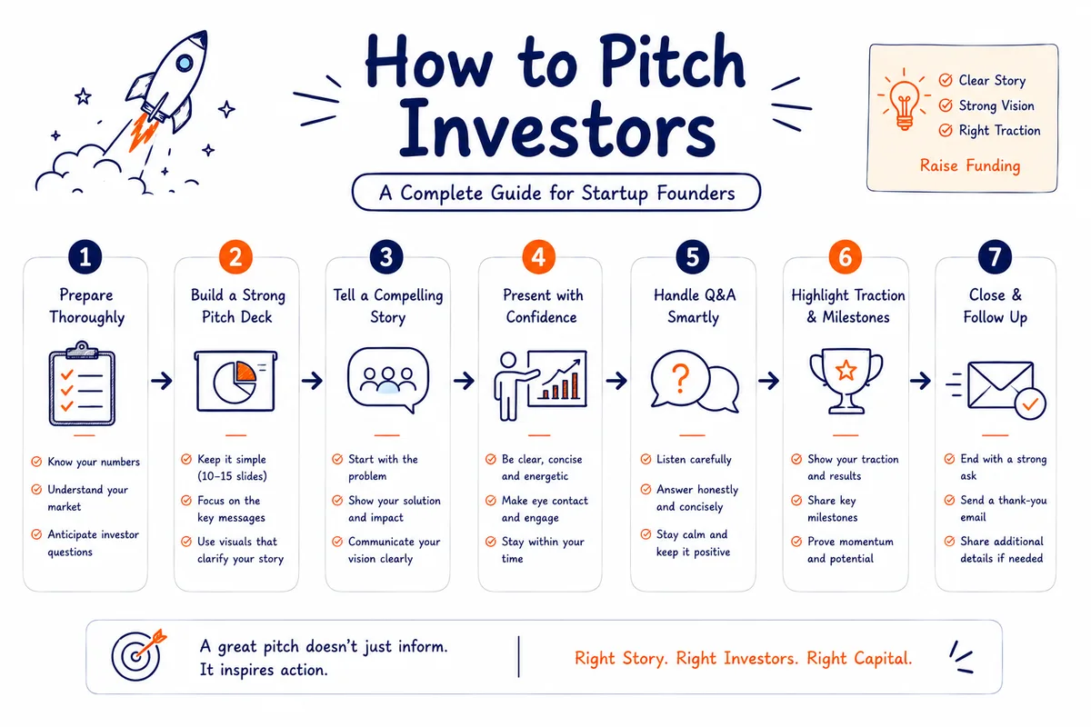 How to Pitch Investors: A Complete Guide for Startup Founders