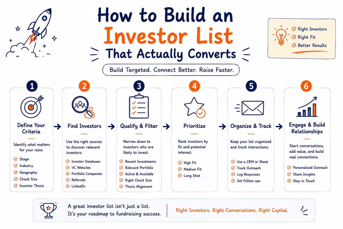 How to Build an Investor List That Actually Converts